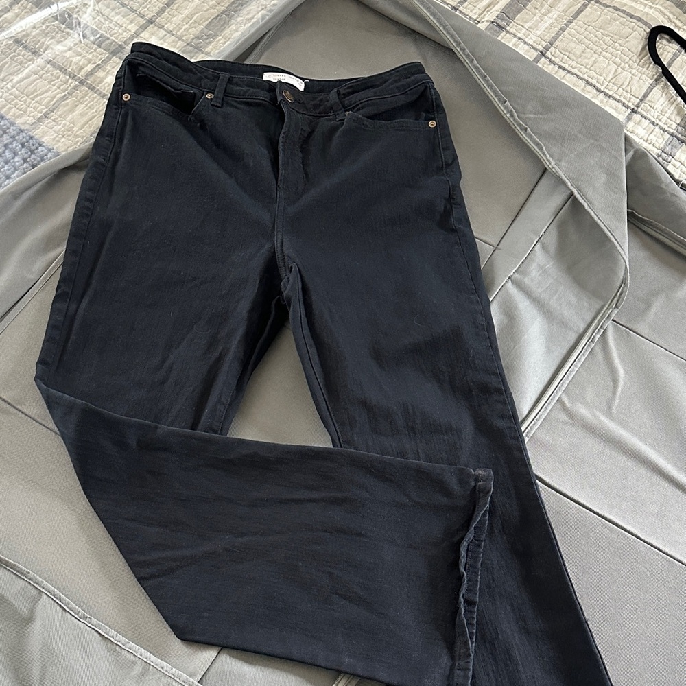 Classic Black Women's Flare Jeans